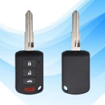 2018-2020 Mitsubishi Eclipse / 3-Button Remote Head Key / OUCJ166N / PN: 6370C135 (AFTERMARKET)